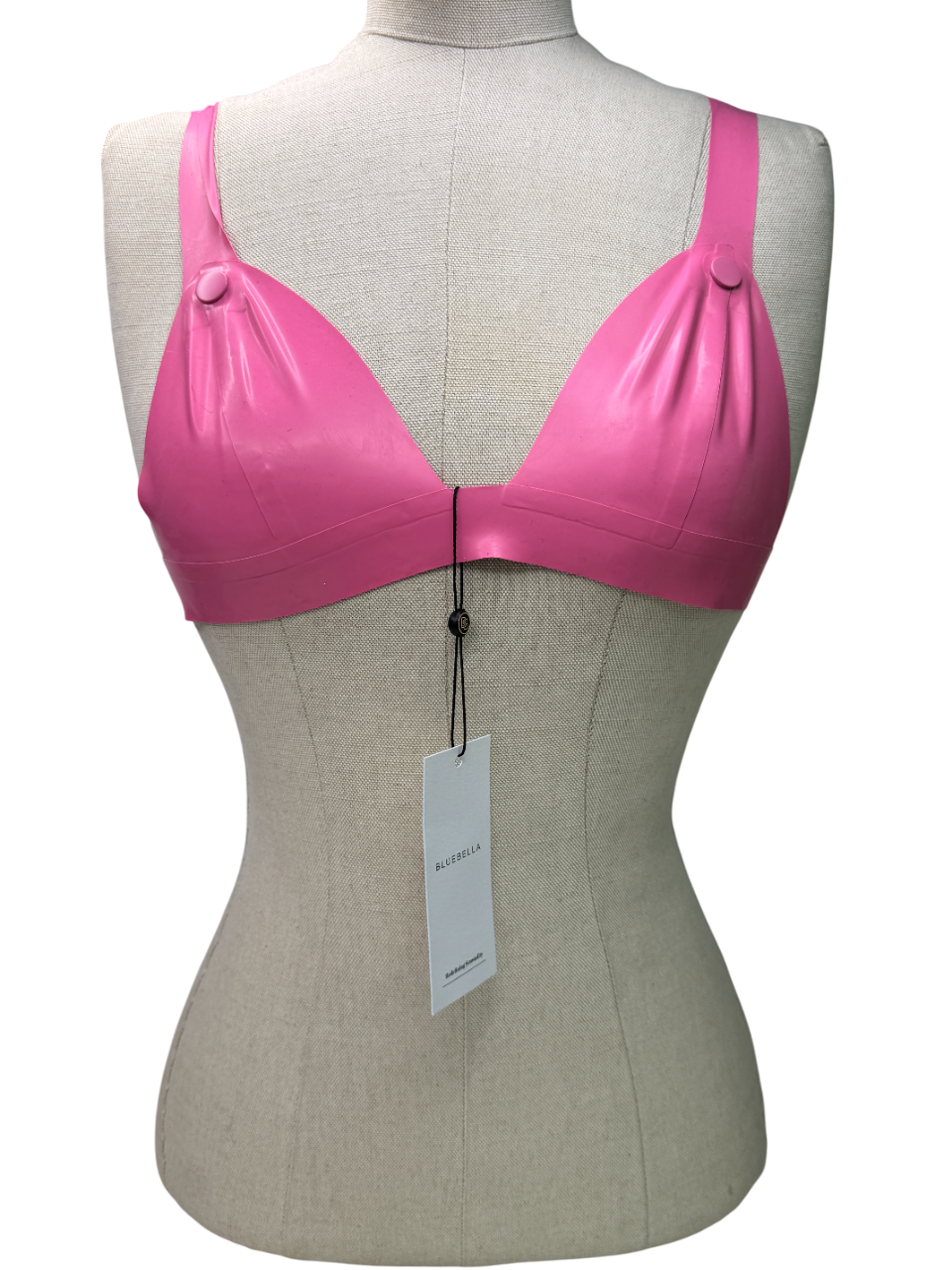 Bluebella Latex Soft Bra Bubblegum Pink UK XS