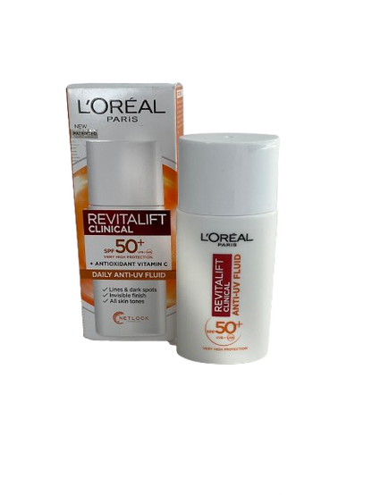 ĽORÉAL Revitalift Clinical Vitamin C Uv Fluid Spf 50+ 50ml