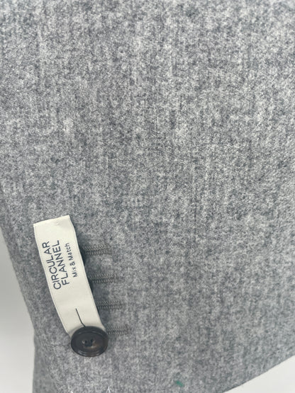 SUITSUPPLY Light Grey Wool Flannel Havana Blazer BNWT Sz44 UK XL