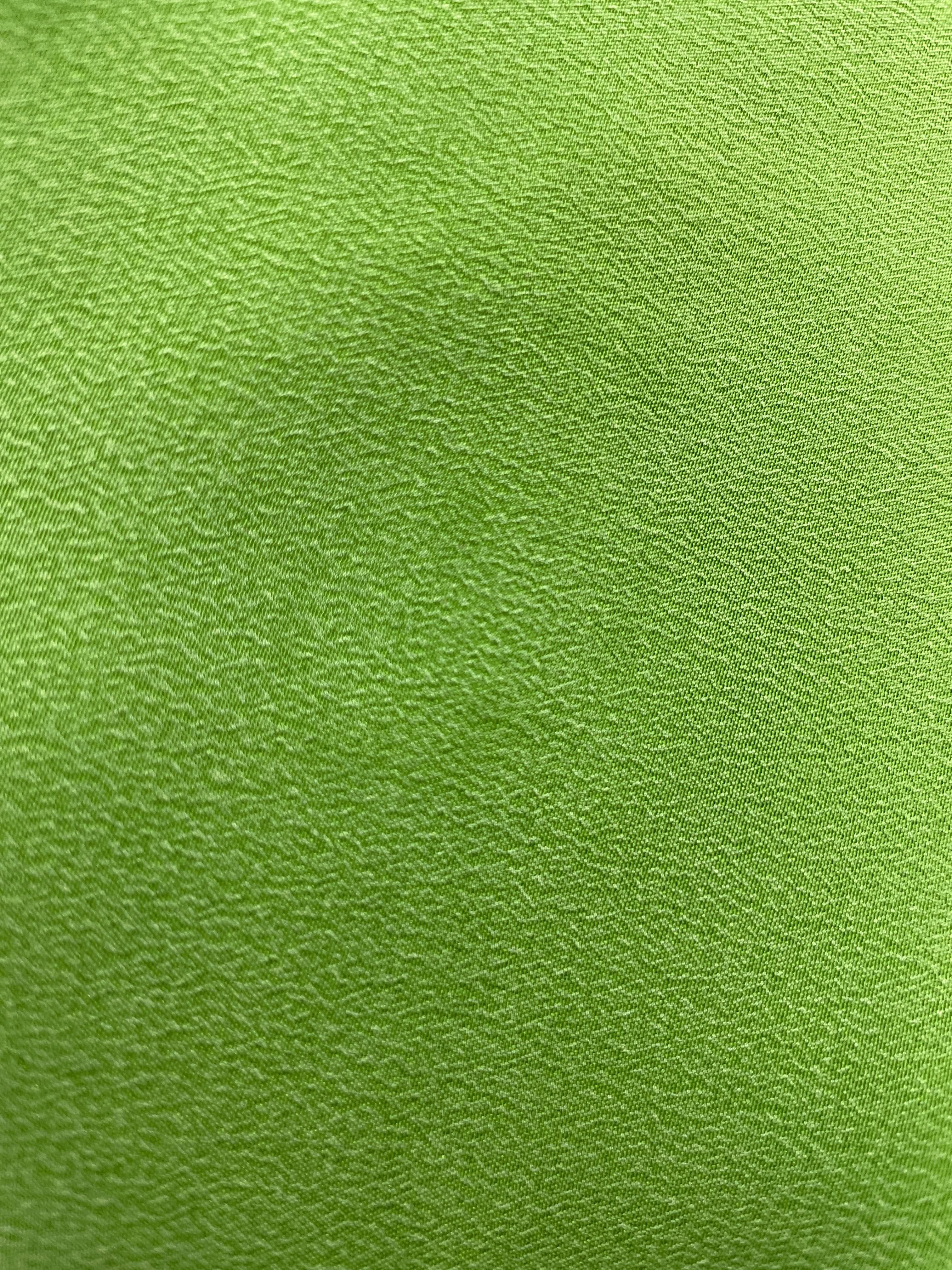 DÔEN Green Elowen Silk Skirt & Amora Crop Top Co-ord Set UK 14