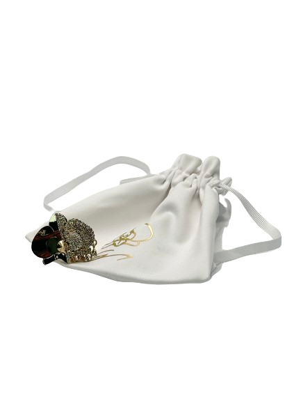 Genny Metallic Moonlight Orchid Ring One Size