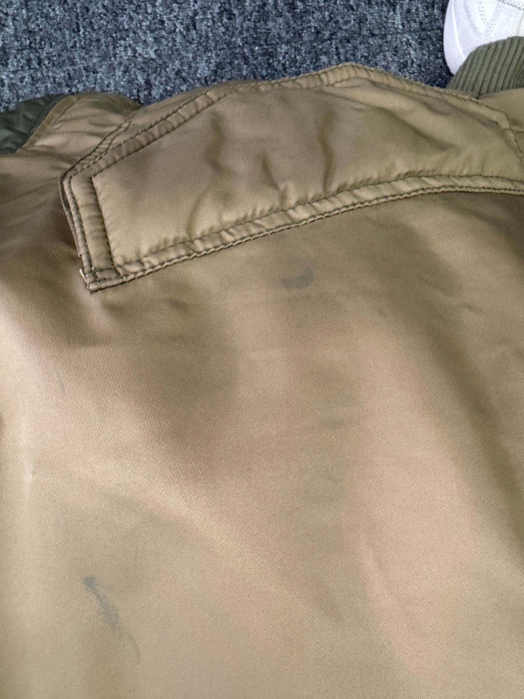 (Di)vision Green Split Bomber Jacket UK S