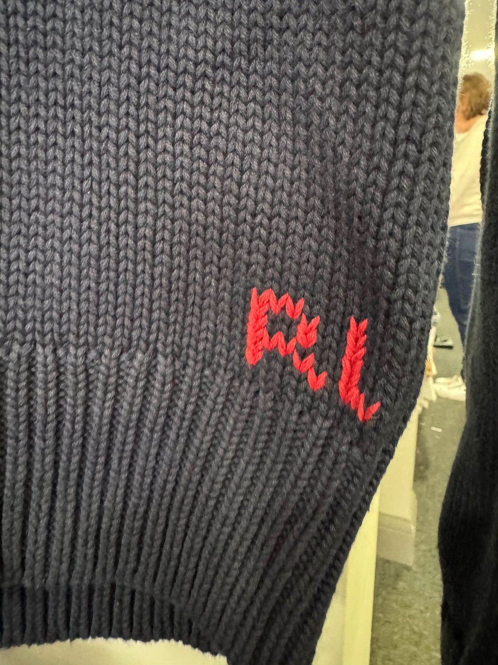 Polo Ralph Lauren Blue The Iconic Flag Jumper 12 Years