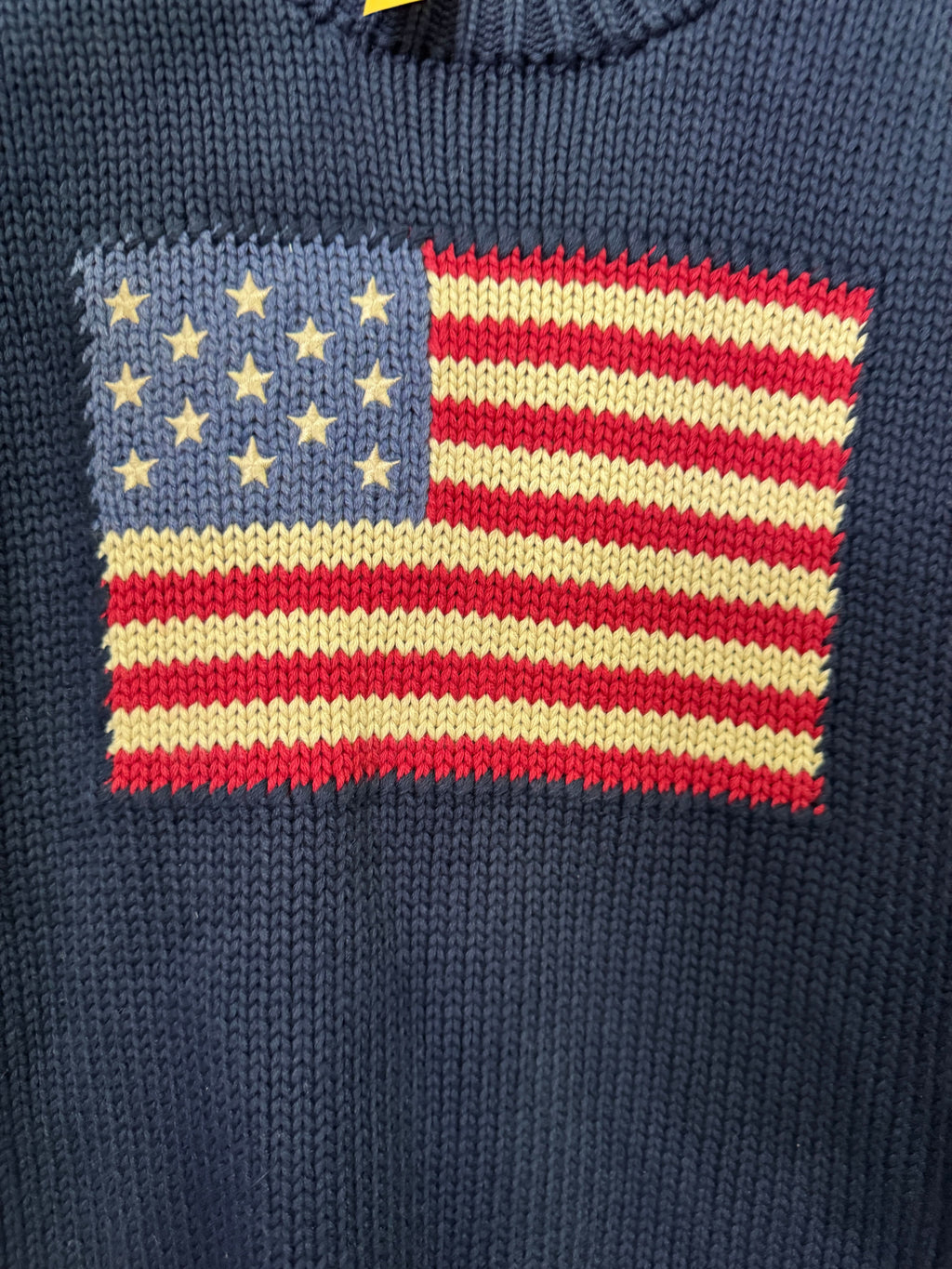 Polo Ralph Lauren Blue The Iconic Flag Jumper 12 Years