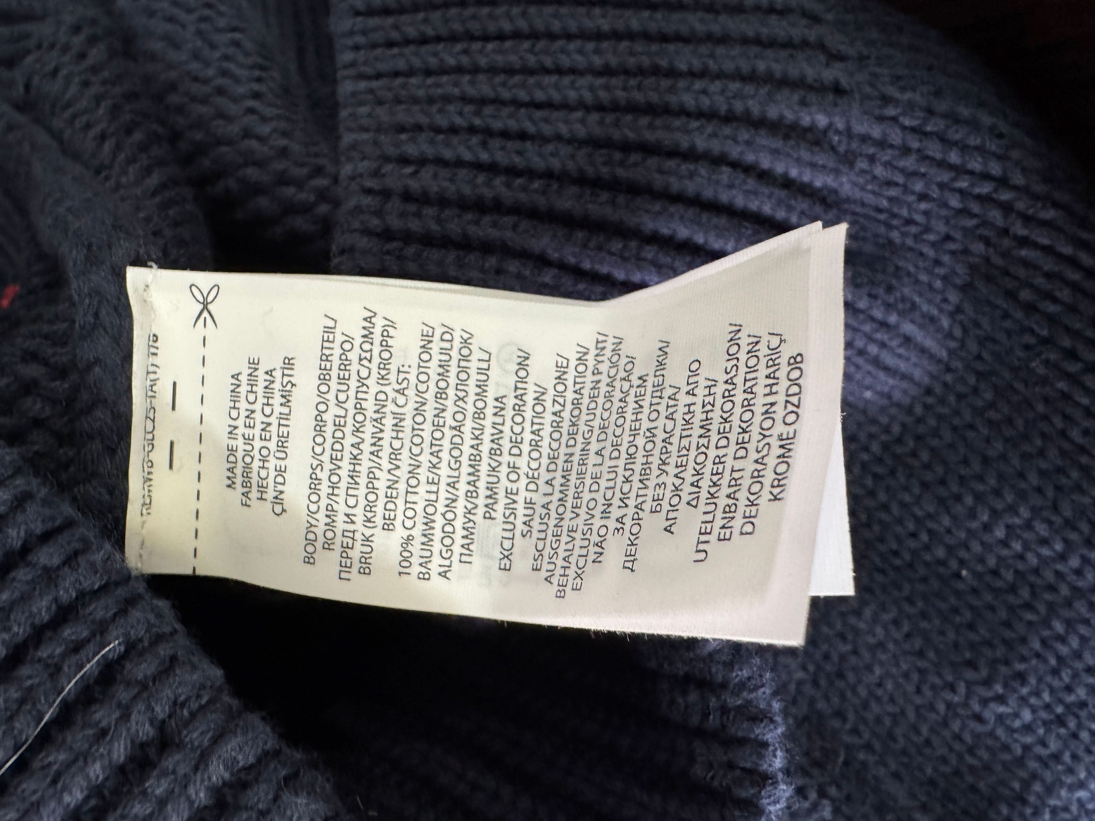 Polo Ralph Lauren Blue The Iconic Flag Jumper 12 Years