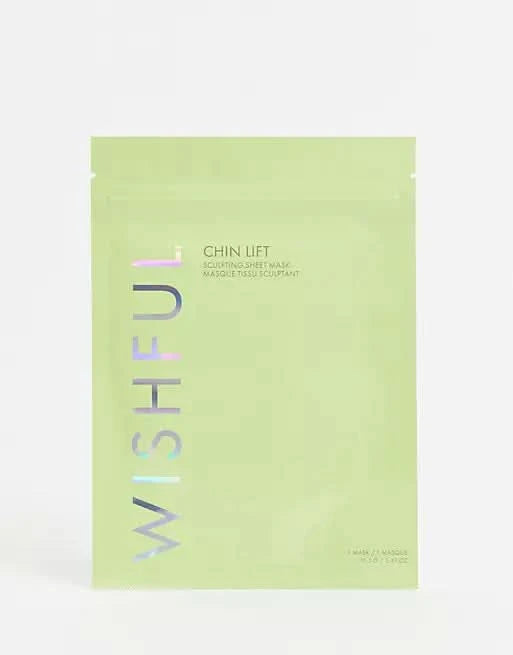 Wishful by HUDA Beauty Chin Lift Sculpting Sheet Face Mask  15.5 g