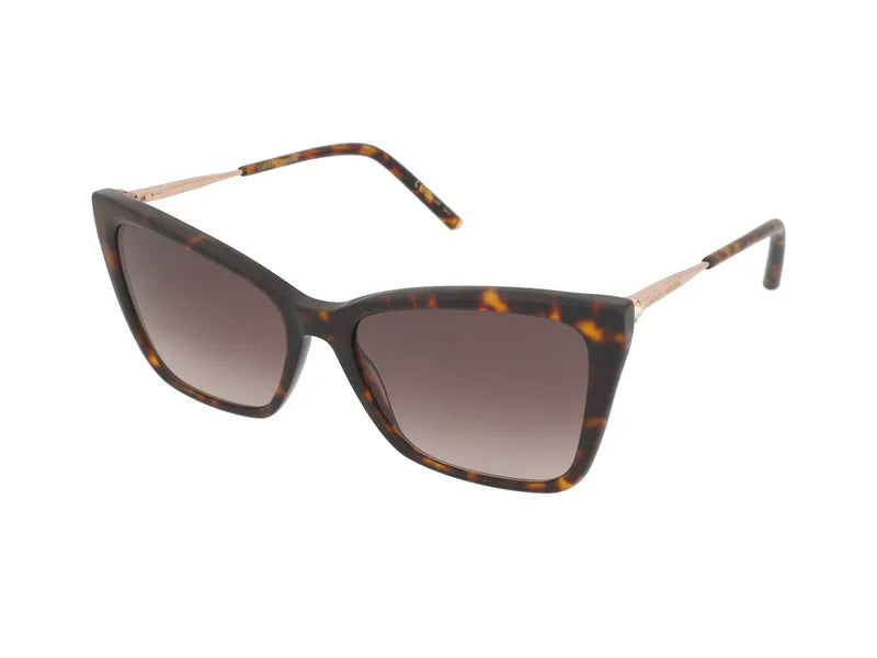 Carolina Herrera Tortoiseshell Cat Eye Sunglasses HER0180/S in Case