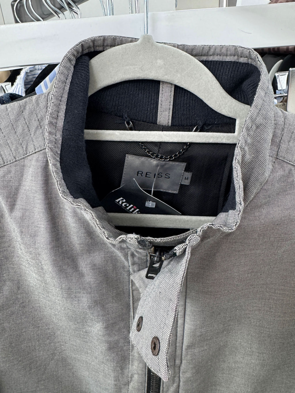 REISS Grey Jacket UK M