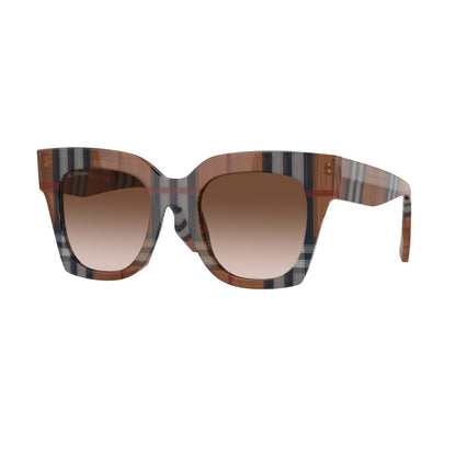 Burberry Brown Check Sunglasses B4364-F 3967/13 in case & Box