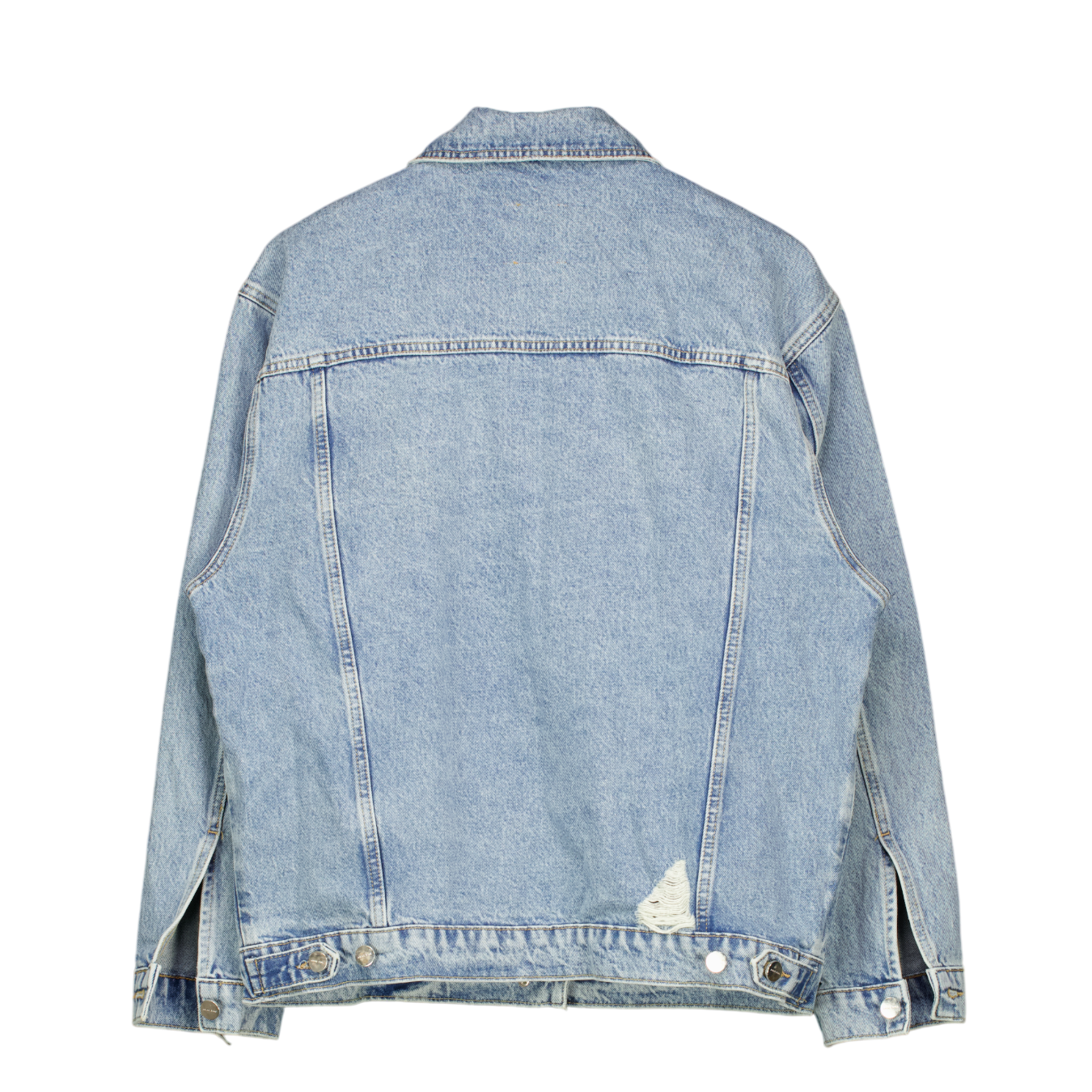 ANINE BING Vintage Blue Rory Denim Oversize Trucker Jacket UK S