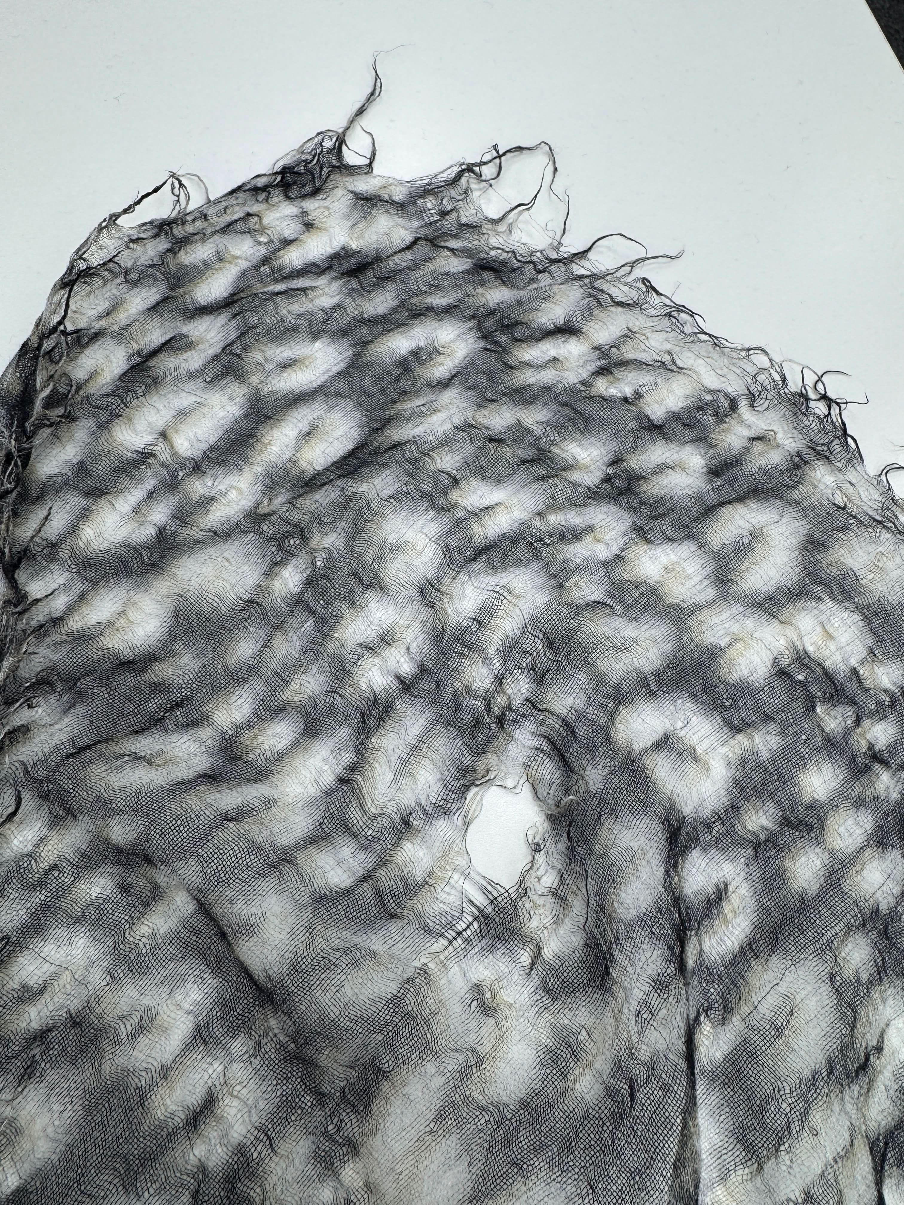 Louis Vuitton x Stephen Sprouse Black Leopard Print Cashmere Blend Stole