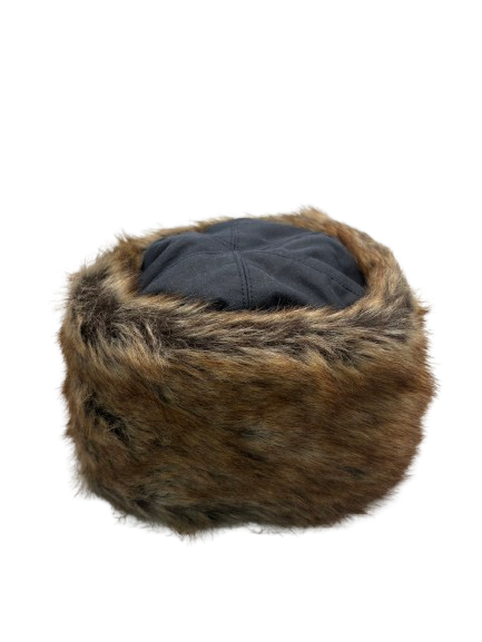 Barbour Brown Faux Fur Ambush Hat UK S