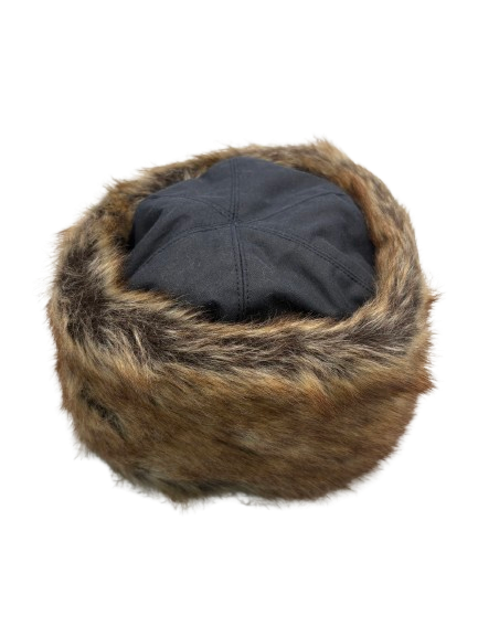 Barbour Brown Faux Fur Ambush Hat UK S