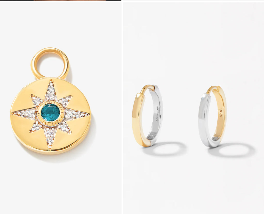 Raven james Vega Earring set