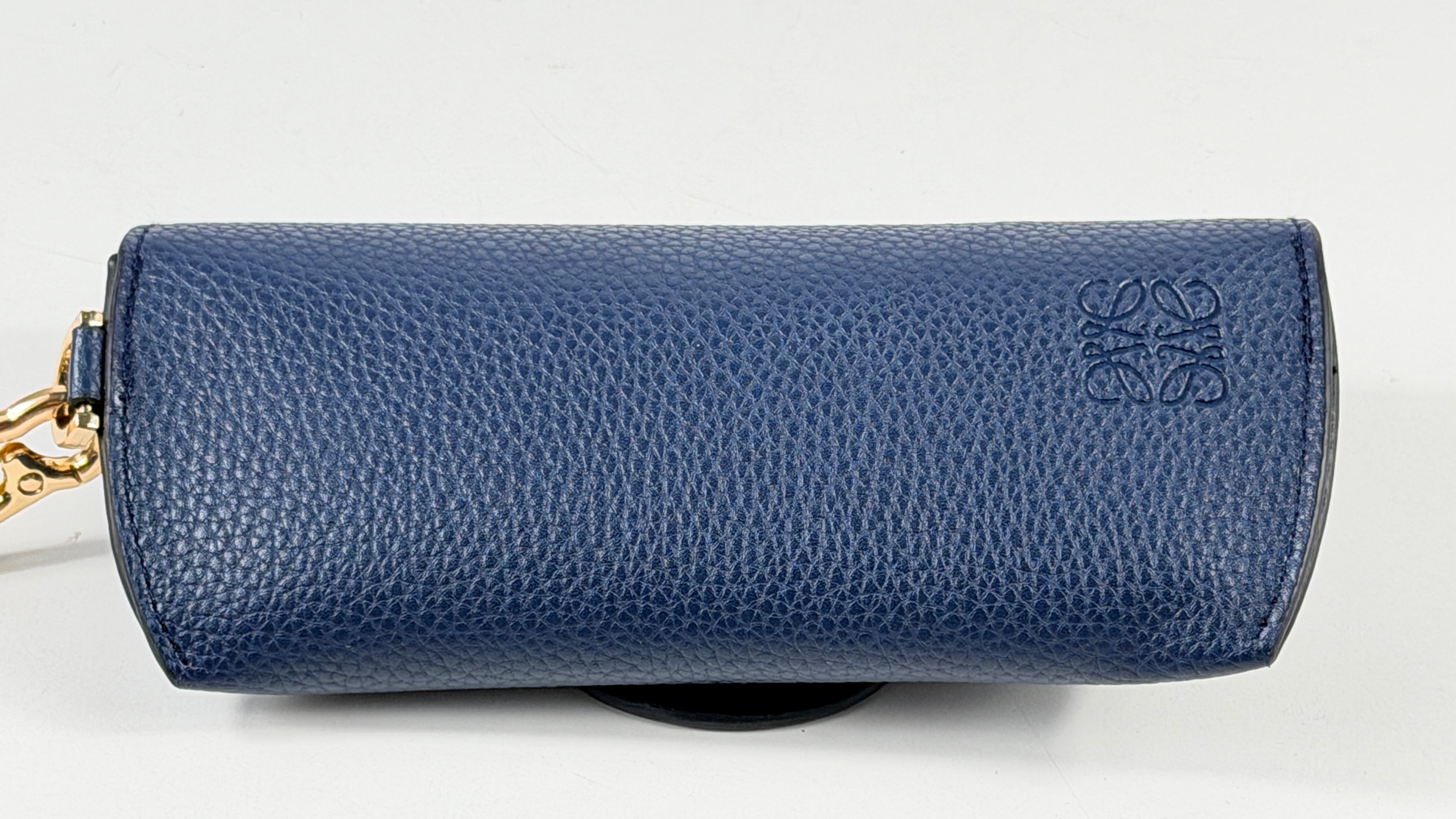 Loewe Navy Blue Cat-Eye Sunglasses in Case