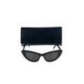 Saint Laurent SL 213 Lily Black Cat-Eye Sunglasses in Case