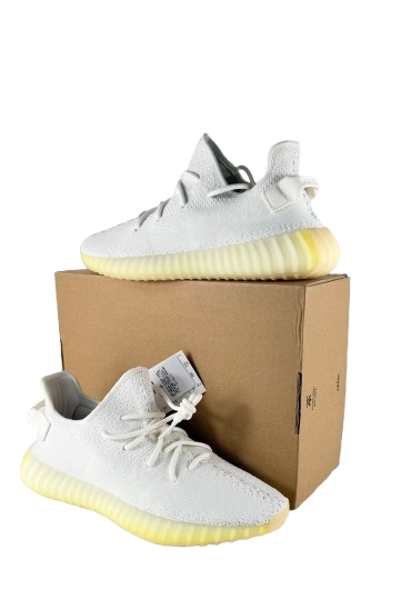 adidas White Yeezy Boost 350 V2 "triple White" Sneakers UK 9 EU 42