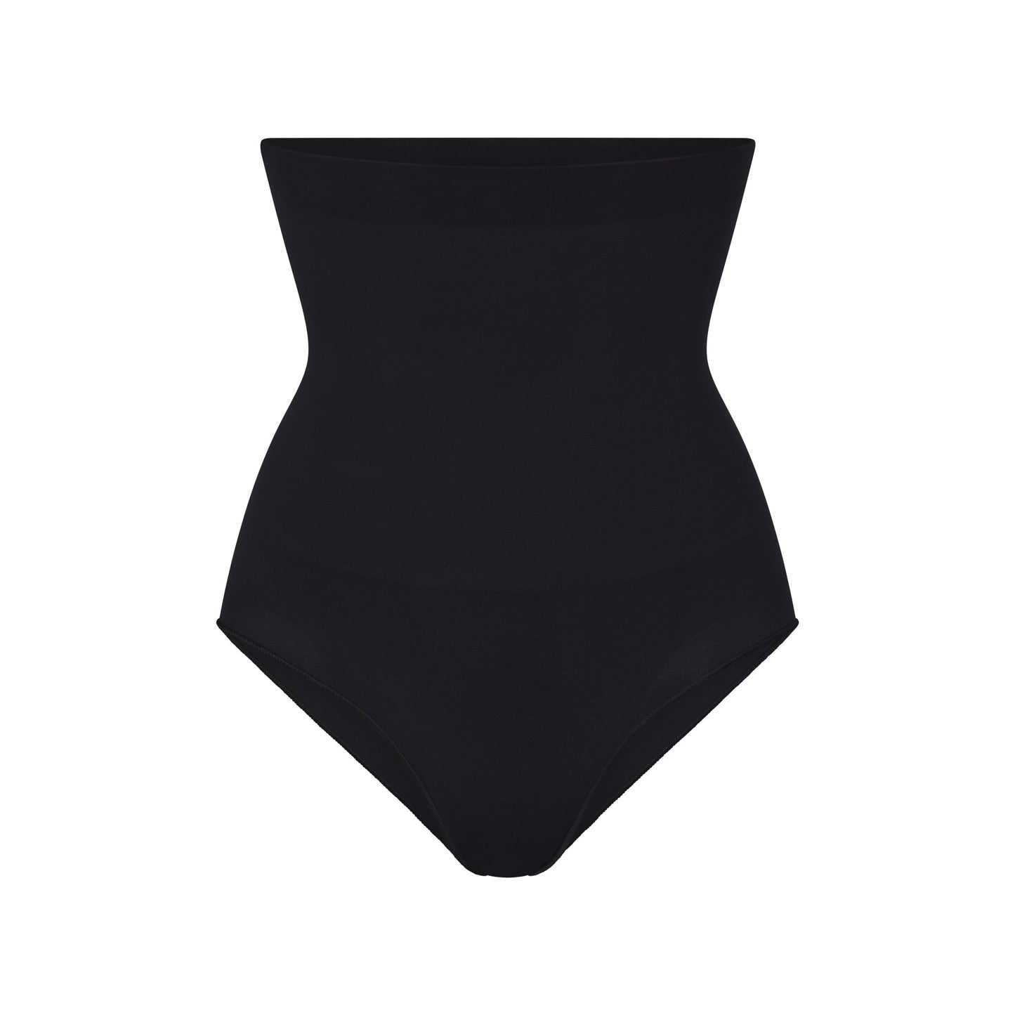 SKIMS Black Core Control High Waist Brief In Onyx UK XXS