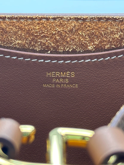 Hermès In-the-loop 23 Gold Clemence leather with Gold Hardware Handbag BOX FRESH