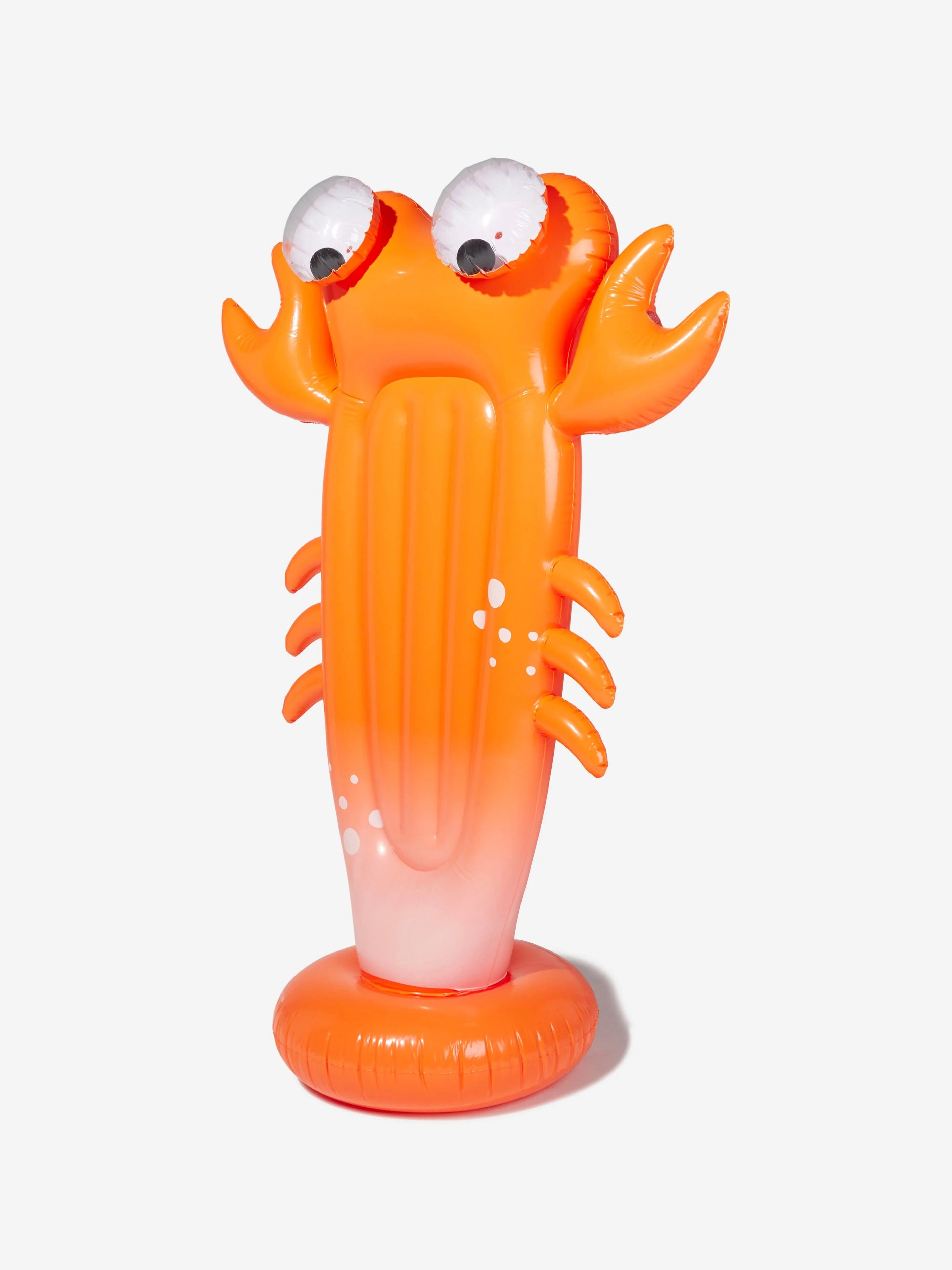 SunnyLife Orange Kids Sonny The Sea Creature Inflatable Giant Sprinkler in Orange
