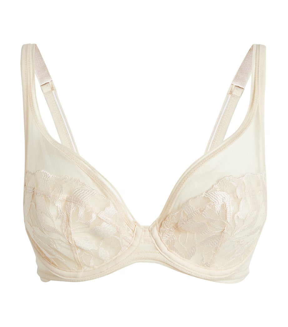 Maison Lejaby White Sin New Wired Full Cup Bra UK 38F