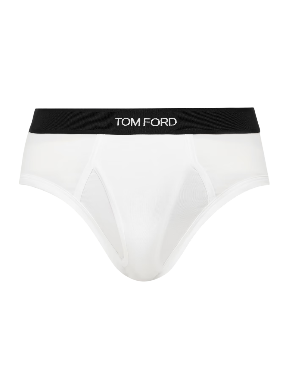 Tom Ford White Stretch-cotton Briefs UK S