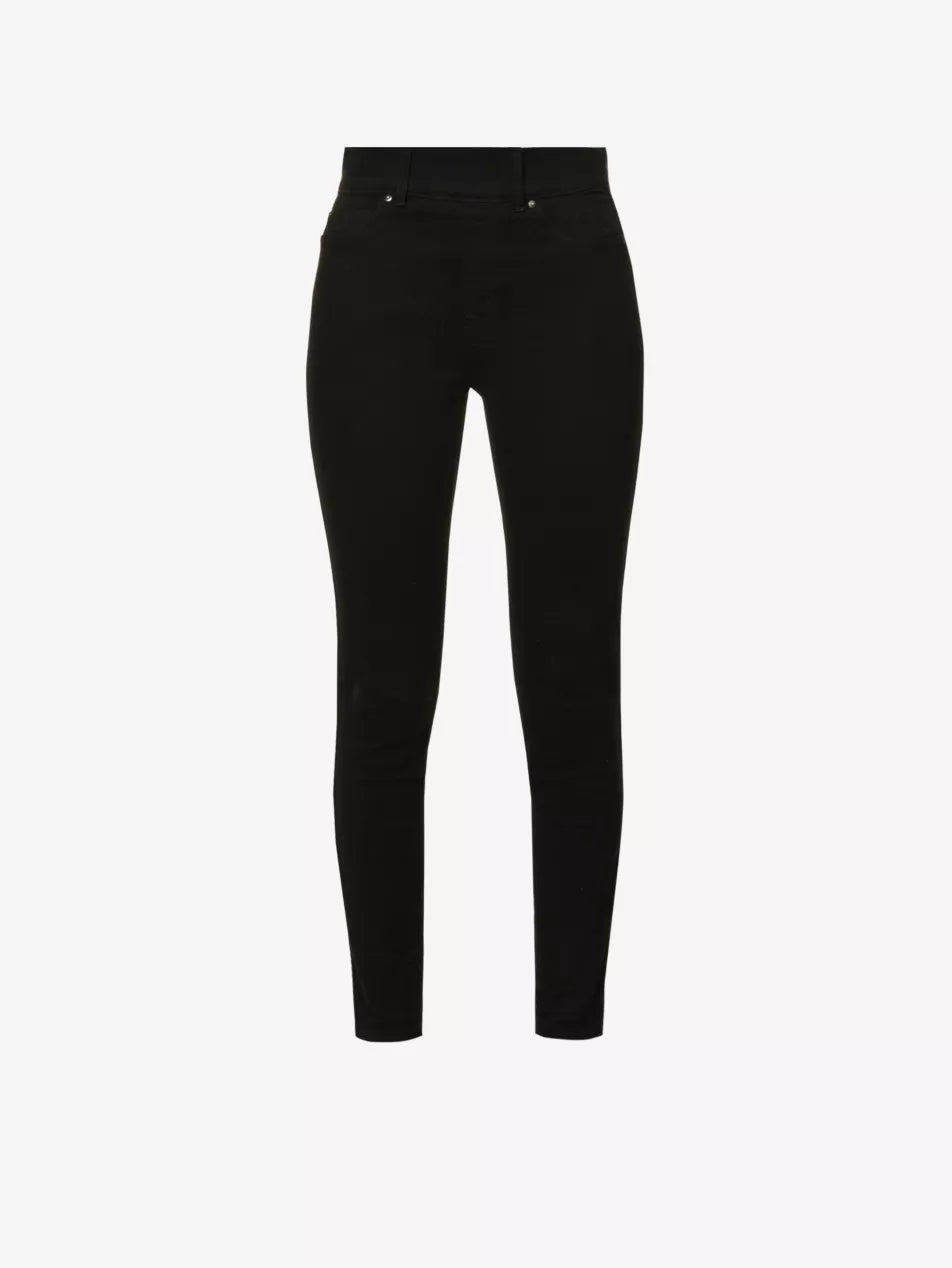 SPANX Clean Denim skinny high-rise stretch-denim jeans UK 12