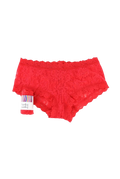 Hanky Panky Red Lace Boyshort “No VPL” Knickers UK XS