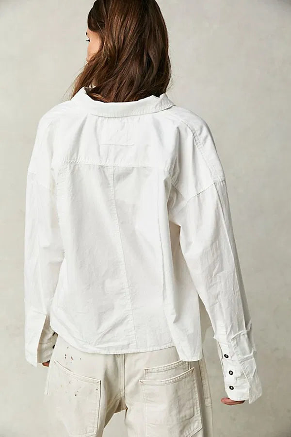 We The Free White Remade Poplin Shirt UK 20