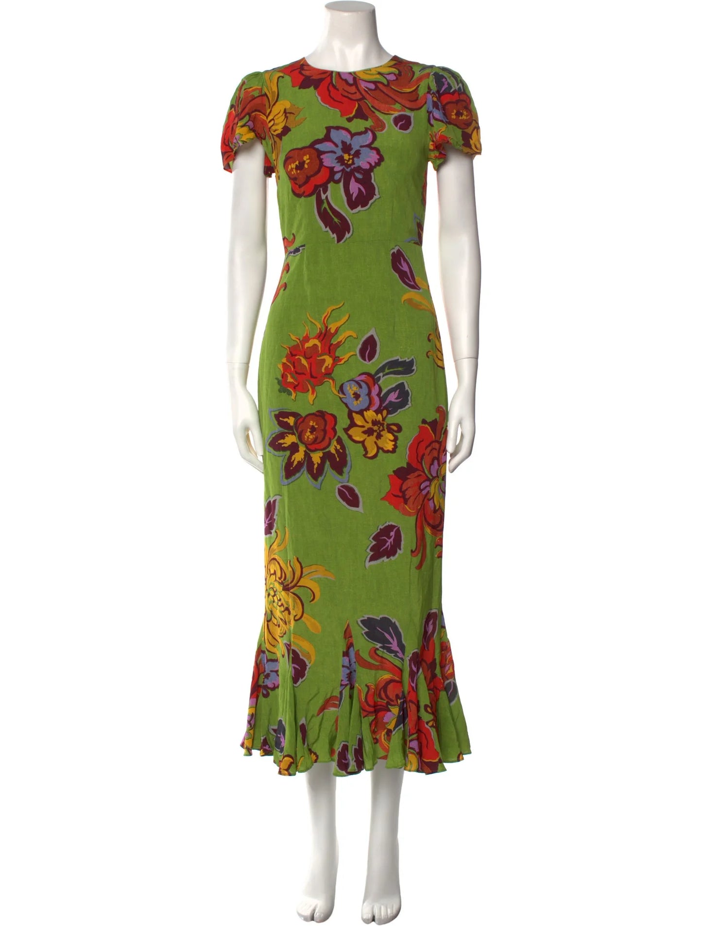 Rhode Multicoloured Lulani Dress UK 8