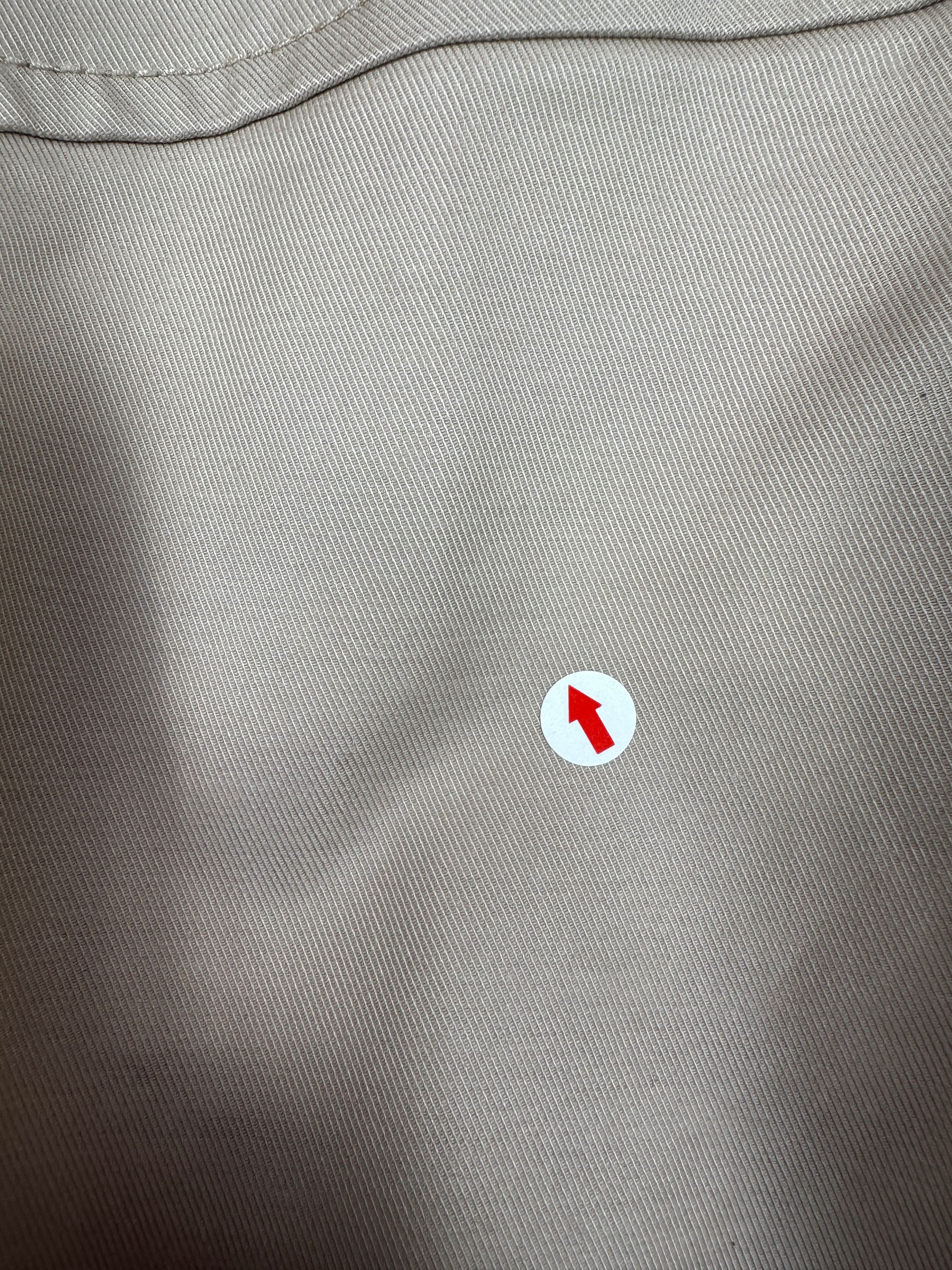 Marissa Webb Beige Dante Crisp Canvas Utility Jacket UK M