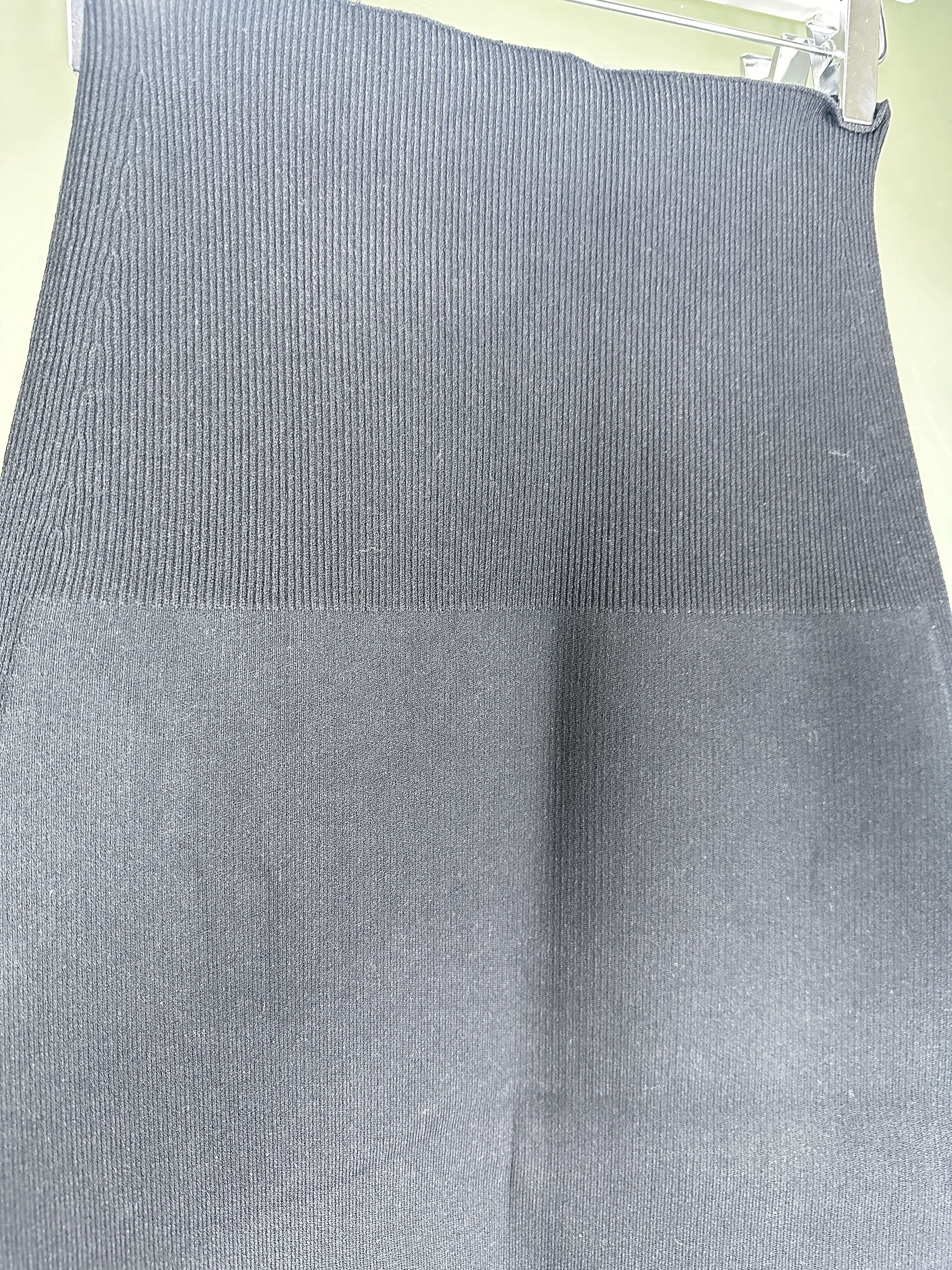 Victoria Beckham Black Fitted Midi Skirt UK 8