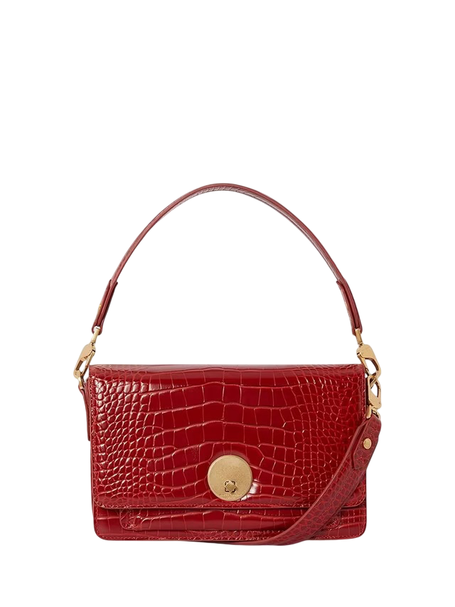 Jasper Conran London Red Leather Multi Strap Bag