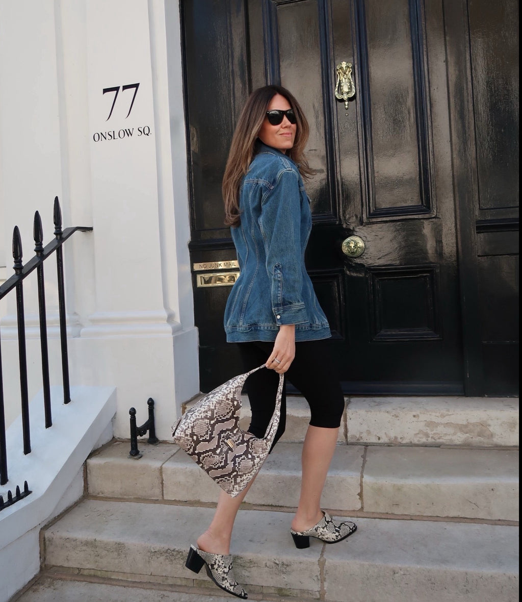 Russell & Bromley Beige Betton Western Mule UK 7 EU 40 👠