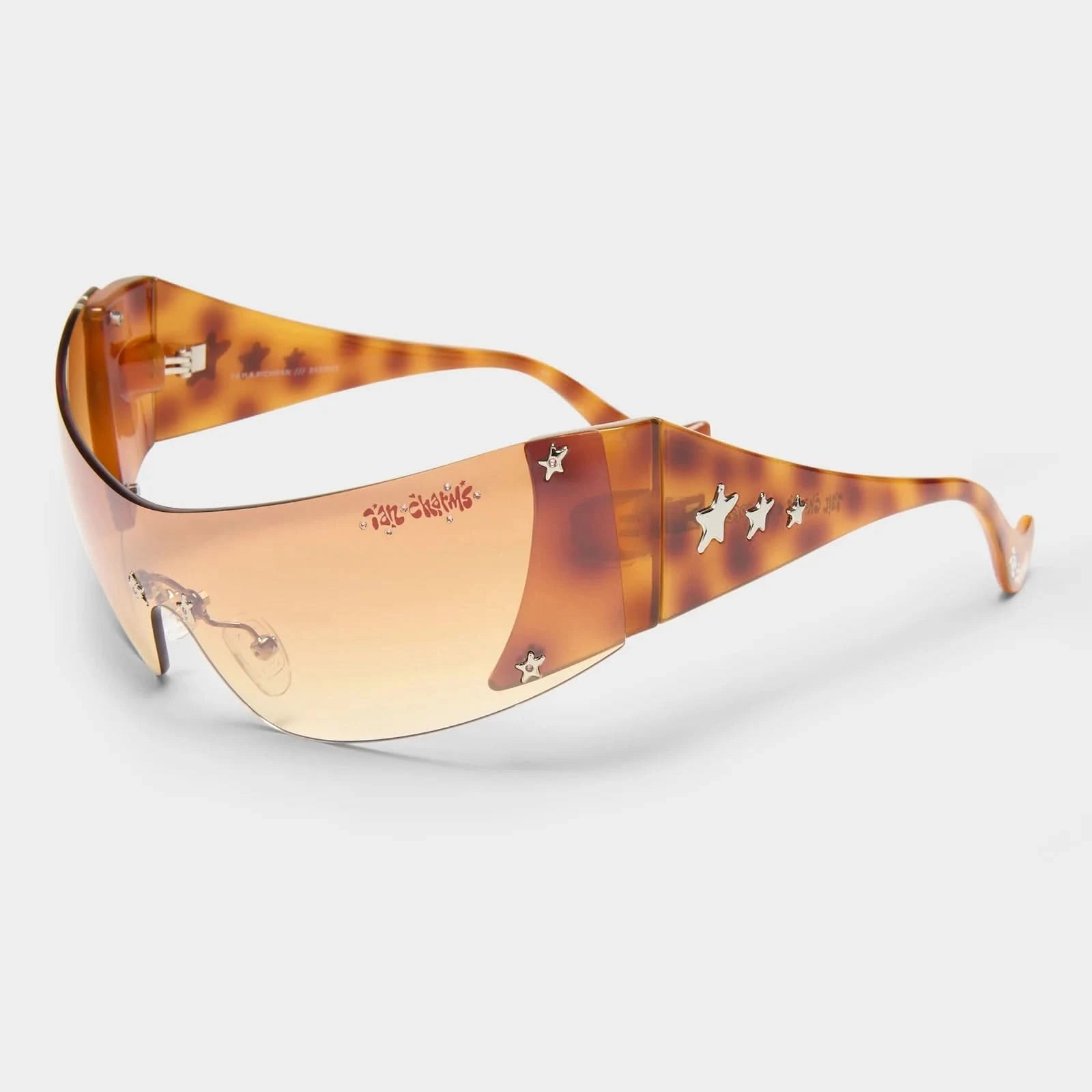 Le Specs Brown I Am A Rich Man Vintage Tortoise shell Sunglasses