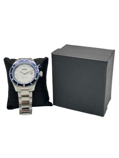 BOSS Blue Bossmatic 42mm Mens Watch