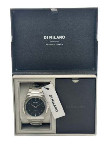 d1 milano Metallic UTBJ40 Ultra Thin Bracelet Watch 40mm