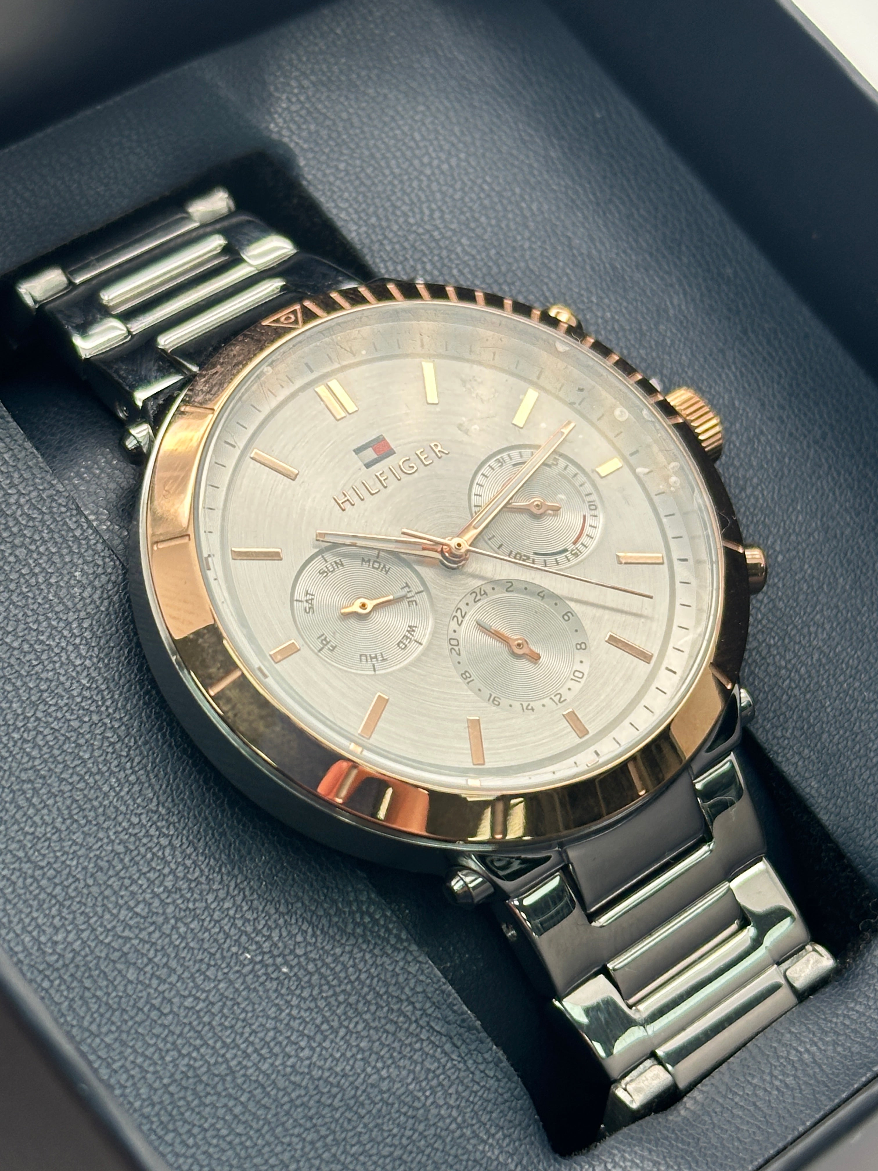 Tommy Hilfiger Two Tone Sport Watch