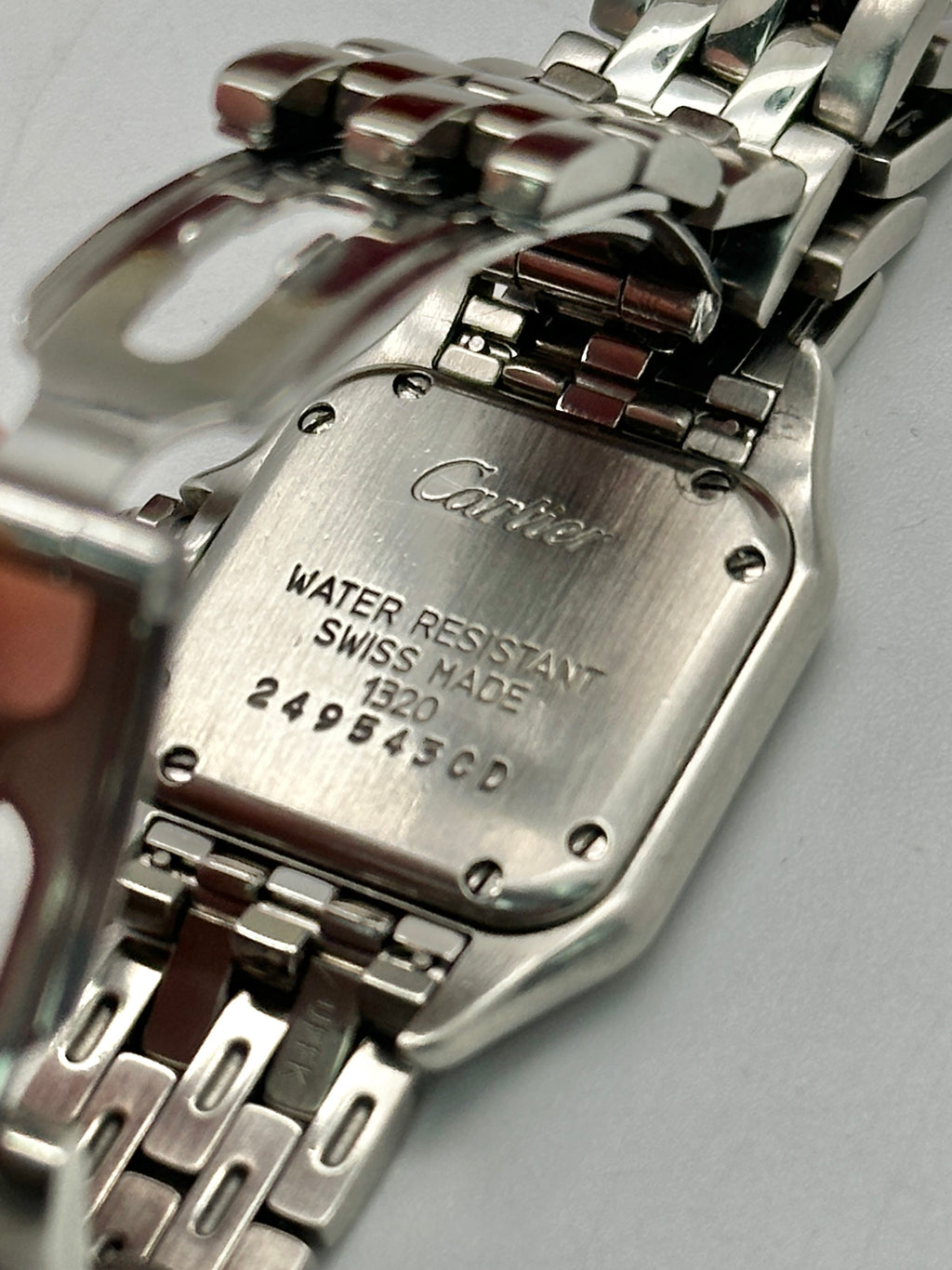 Cartier Panthère De Cartier Mini Steel Ladies Watch In Box