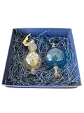 Azza Fahmy Set of 2 Ltd.Edition Baubles Inscribed with Messages of Happiness & Joy