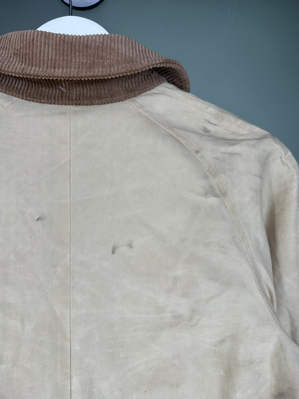 Aligne Beige Barnaby Reversible Check Trench Coat UK S