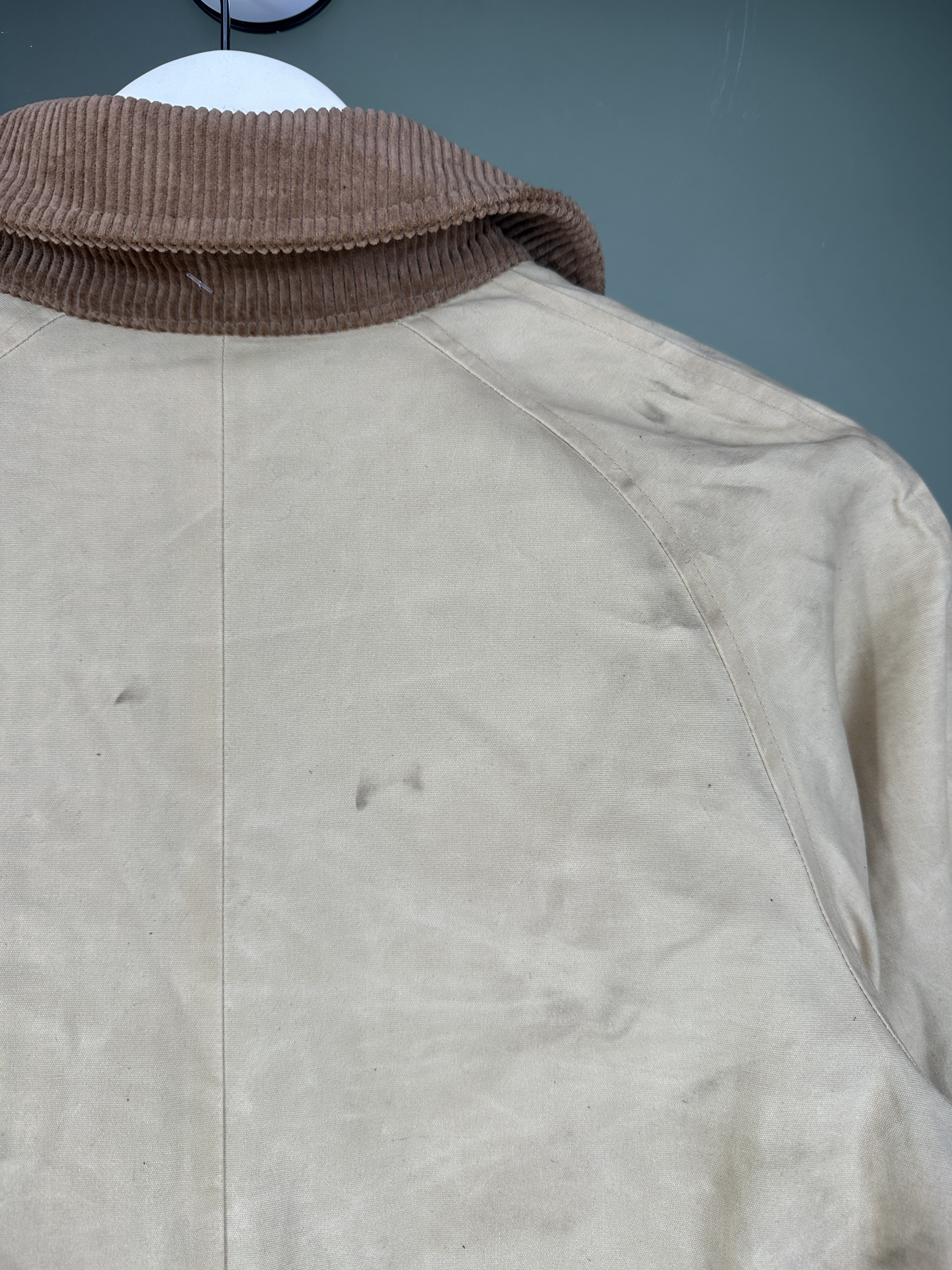 Aligne Beige Barnaby Reversible Check Trench Coat UK S