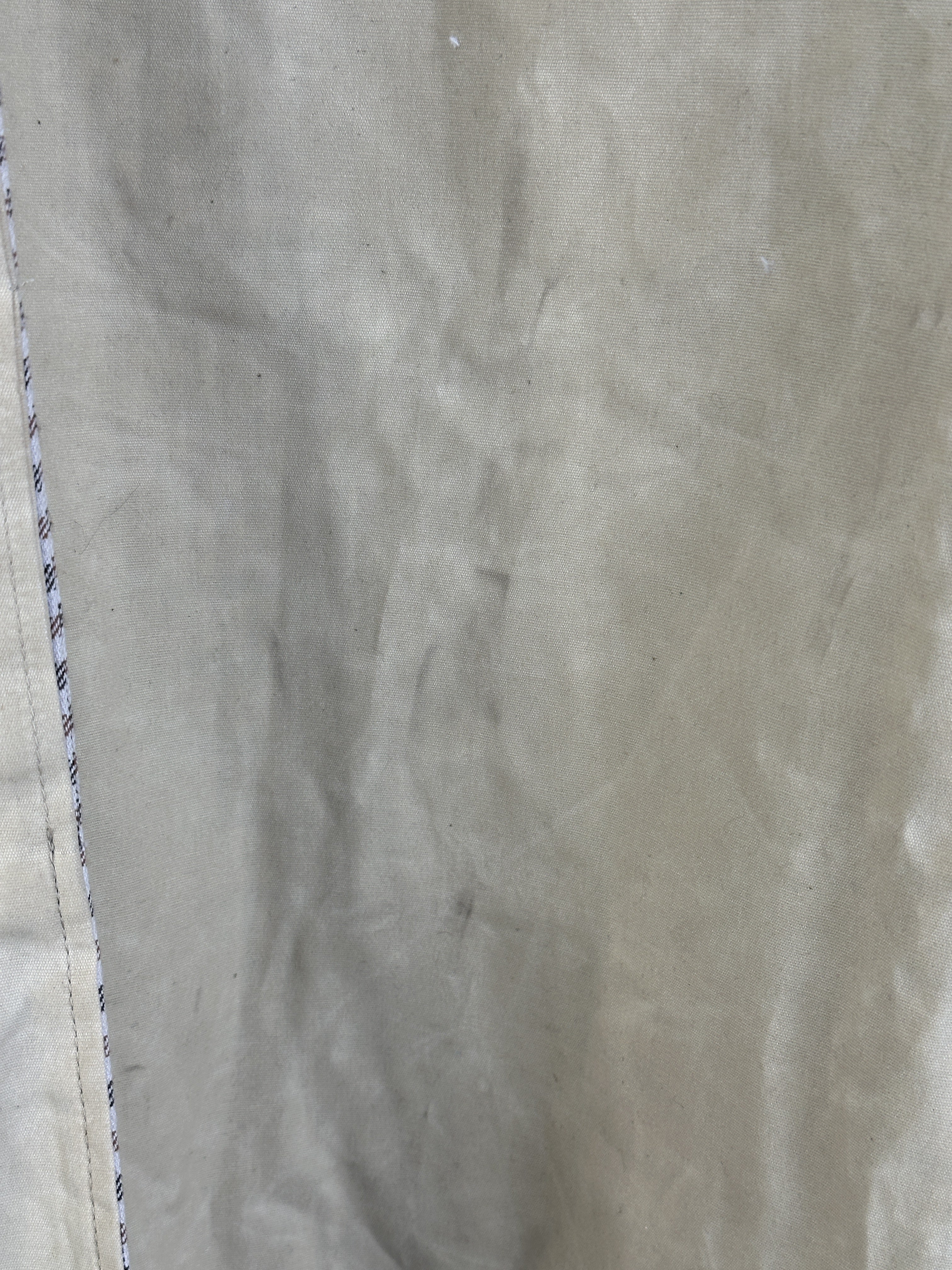 Aligne Beige Barnaby Reversible Check Trench Coat UK S