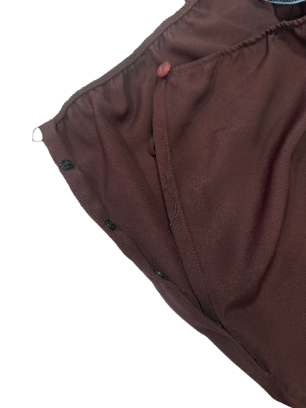 Prada Red Midi Pencil Skirt UK XS