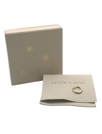 Astrid & Miyu Metallic Essential 6.5mm Hoop
