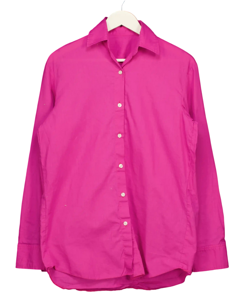 Hand Over Pink Long Sleeve Shirt UK L