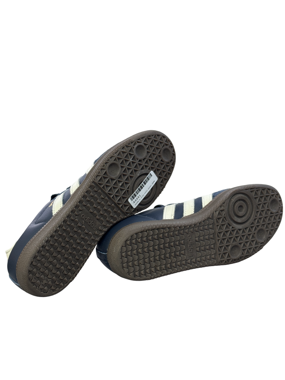 adidas Blue Originals Samba Trainers - Night Navy  Blue/ Cream White / Gum UK 7 EU 40 👠