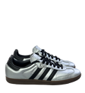 adidas Samba Og Silver /black Metallic Trainers UK 7 EU 40 👠
