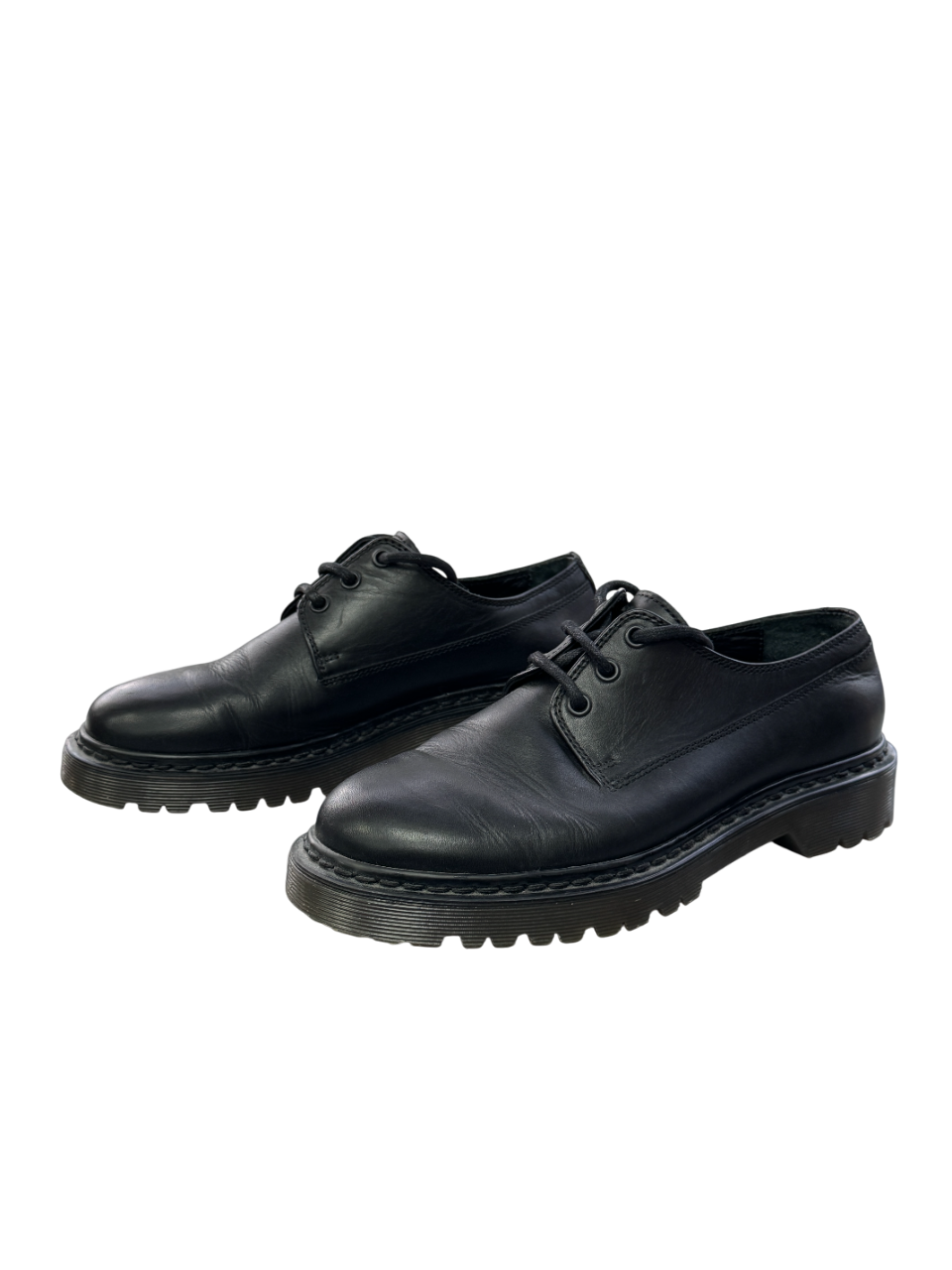 A.P.C. Black Ambre Derbys Lace Up Shoes UK 6 EU 39 👠