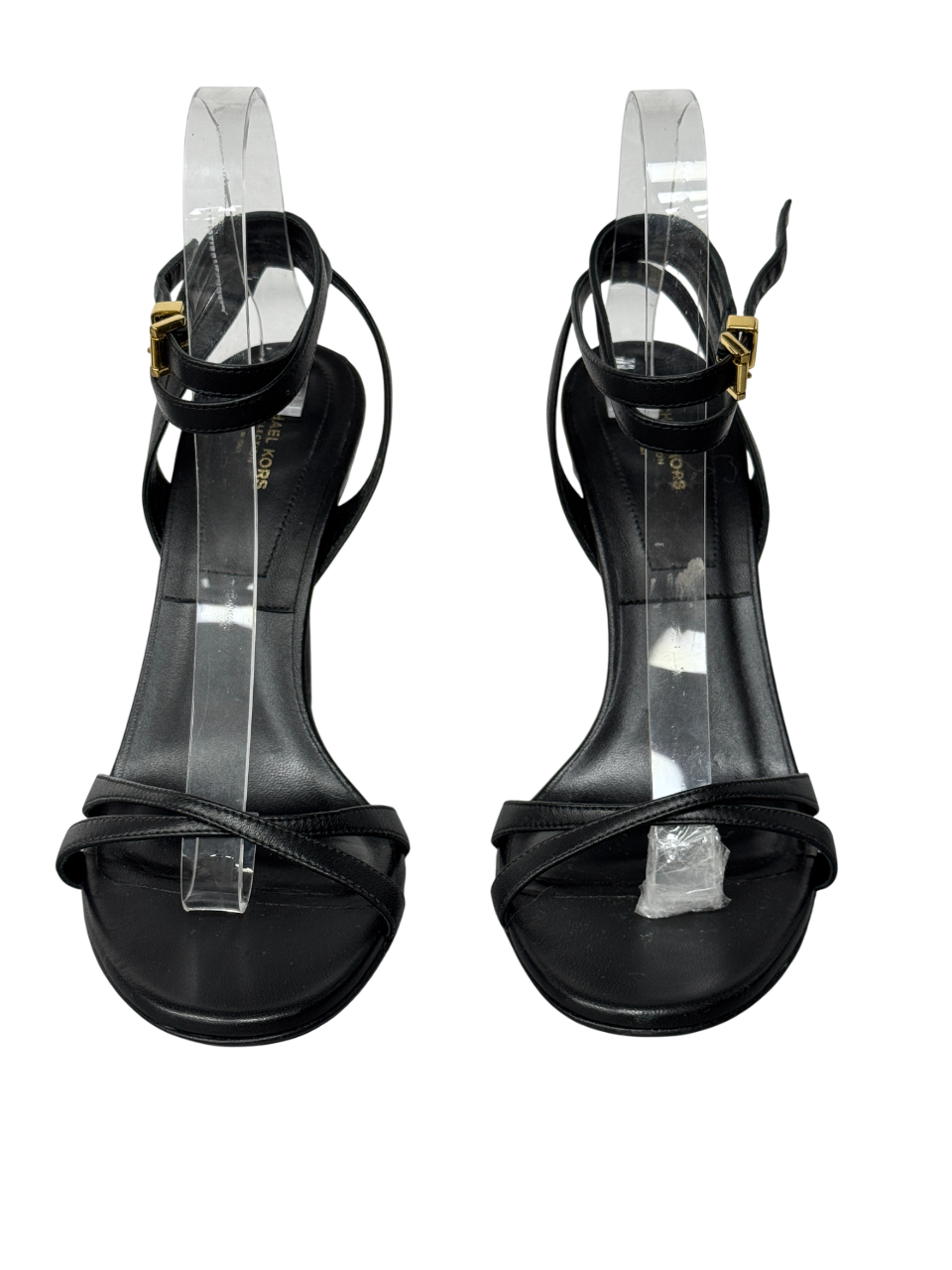 Michael Kors Black Collection Chrissy Leather Sandals UK 6 EU 39 👠